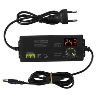 อะแดปเตอร์ปรับพลังงาน 3-24Vช่วงกว้างป้องกันการรบกวน 60W Power Adapter Supply 2-5Aอะแดปเตอร์ปรับAC DC Adapter