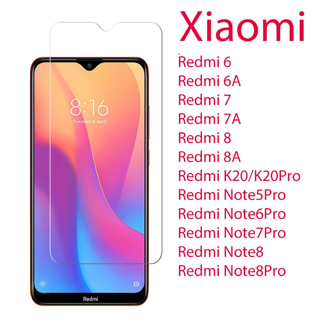 ฟิล์มกระจกนิรภัยกันรอยหน้าจอ สําหรับ Xiaomi Redmi 9 9A 9C 9T 8 8A 7 7A note 10 9s 7 8 9 Pro K20 Poco M3 X3 NFC 10t Pro 5G GLTV