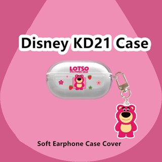 【ของแท้】เคสหูฟัง แบบนิ่ม แบบใส ลายการ์ตูนดิสนีย์ KD21