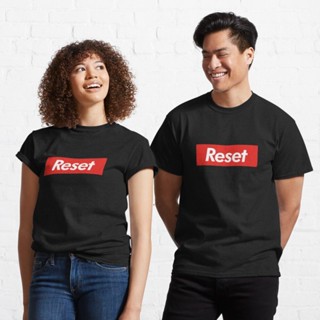 เสื้อเชิ้ตแขนสั้น เสื้อยืดผ้าหนา เสื้อไม่ต้องรีด ราคาส่ง Reset Marching Band Classic T-Shirt 823397283893145600