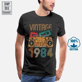 เสื้อคู่รัก วินเทจ 1984 เสื้อยืดสําหรับเด็กผู้ชายเสื้อยืดผู้ชายเสื้อยืดผู้หญิงเสื้อยืดผ้าฝ้ายผู้ชายเสื้อยืดสีขาวเสื_03