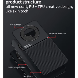 เคสซิลิโคนกันกระแทก TPU รองรับ Honor X9c/X9d/X9a/X9B/X9A/X9B/Honor X9b/Honor X9C 5G พร้อมขาตั้งแม่เหล็กและฝาครอบหลัง