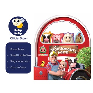 Cocomelon Old Macdonald Had A Farm Board Book สําหรับเด็ก และเด็กวัยหัดเดิน อ่านและร้องเพลง