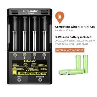 เครื่องชาร์จถ่าน Liitokala Lii-500S smart universal LCD fast charger ถ่าน