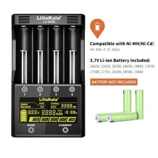 เครื่องชาร์จถ่าน Liitokala Lii-500S smart universal LCD fast charger ถ่าน