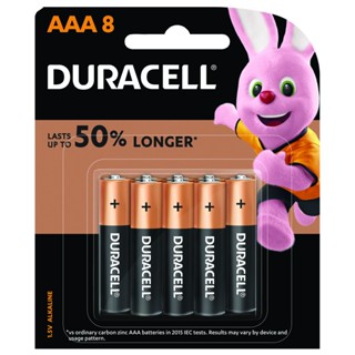 Duracell ถ่านอัลคาไลน์ AAA (เลือกขนาดแพค) ถ่าน