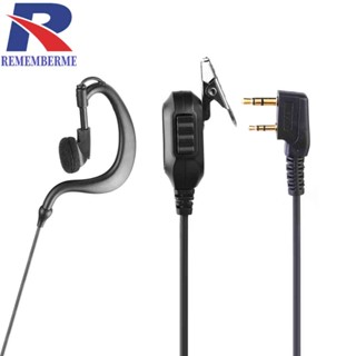 หูฟัง K-type รูปตัว G สําหรับวิทยุ Kenwood KPG Baofeng UV 5R 2Pin