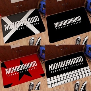 [พร้อมส่ง] Neighborhood พรมปูพื้นแฟชั่น ผ้าสักหลาด ลายตัวอักษร NBHD MMJ สไตล์ฮาราจูกุ สตรีท ฮิปฮอป