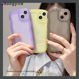 เคสโทรศัพท์มือถือแบบนิ่ม TPU ใส กันกระแทก ลายคลื่นน่ารัก สําหรับ OPPO Reno 9 Pro Plus 9 Pro+ 8T A1 Pro 5G A58 A58X A78 5G