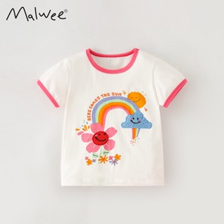 มาใหม่ เสื้อยืด สําหรับเด็กผู้หญิง -0316