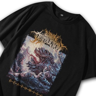 oversize T-shirt Kaos Band Within Destruction - เสื้อยืดลําลอง แขนสั้น พิมพ์ลาย Deathwish Kaos Deathcore Baju Band Baju