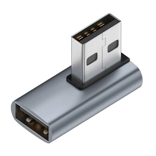 Btf USB 3 0 ชายหญิง 90 องศามุมขวาอะแดปเตอร ์ USB Upward Downward Connector 10Gbps สําหรับแล ็ ปท ็ อปพีซี