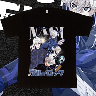 ป่าเสื้อยืด พิมพ์ลายการ์ตูน Seishiro Nagi Blue Lock Homage Series(S-5XL)