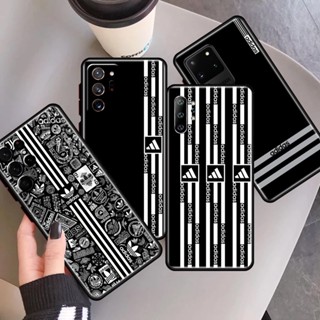 เคสโทรศัพท์มือถือ ซิลิโคน TPU กันกระแทก ลายโลโก้ adidas แฟชั่น สําหรับ Samsung S22 S23 PLUS ULTRA 5G