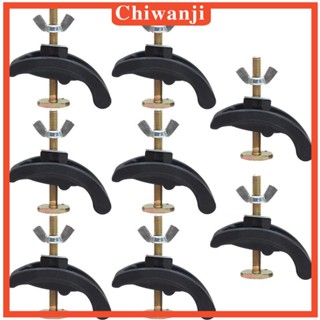 [Chiwanji] อุปกรณ์แคลมป์จับแผ่นเราเตอร์ CNC สําหรับเครื่องแกะสลัก 8 ชิ้น