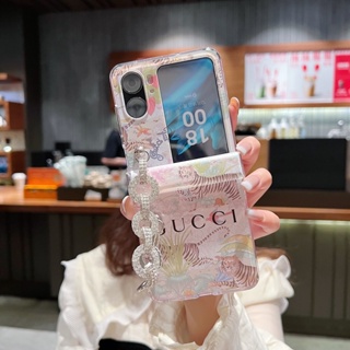 เคสโทรศัพท์มือถือ แบบฝาพับ หรูหรา สําหรับ Oppo Find N2 Flip 5G Find N2Flip