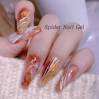 ใหม่ สายกาว แบบดึง ยืดหยุ่น สําหรับตกแต่งเล็บ DIY