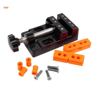 POOP Mini Jaw for Bench Clamp Universal 57mm Flat Drill Press Vice Table DIY Sculpture Tool for Jewelry Nuclear Watch Re