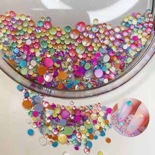 Nail Merman Pearl Magic Crystal Clear Size Mix And Match Mixed Color Nail Decoration Drill