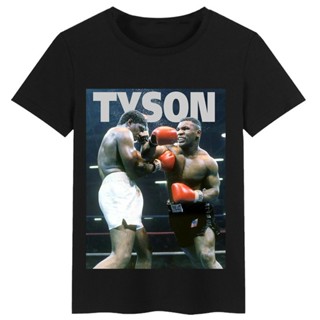 [S-5XL] โปสเตอร์ คอกลม ลายการ์ตูน Mike Tyson Gildan ขนาด S - 3Xl สําหรับมวยไทย