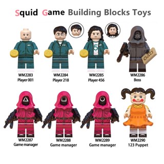 Squid Game Minifigures Building Block Toys action figures YM