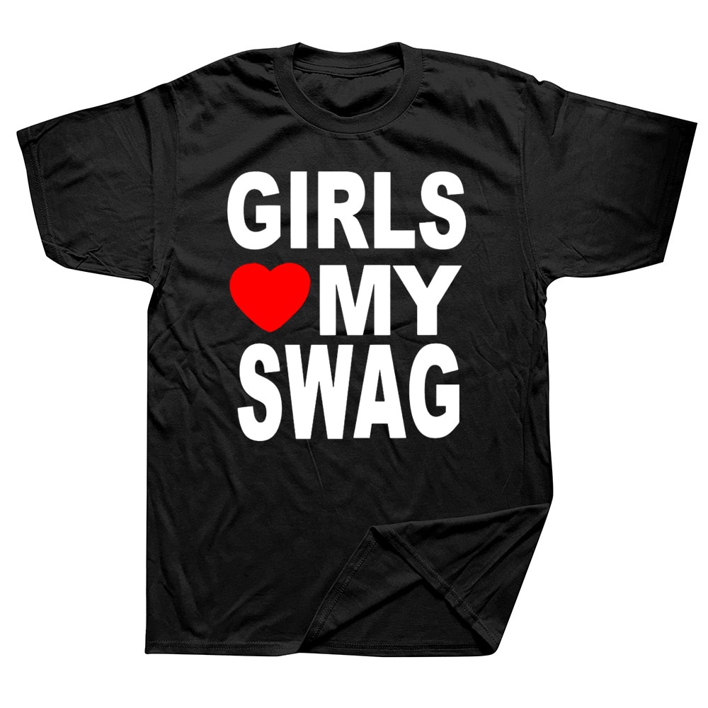 [S-5XL]เสื้อยืด ผ้าฝ้าย พิมพ์ลาย Love My Swag สไตล์วินเทจ สําหรับผู้ชาย