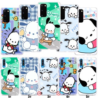 Lii102 เคสโทรศัพท์มือถือแบบใส ลาย Pochacco สําหรับ Samsung Galaxy Note 8 9 10 Plus Lite A22 A22S A32 A40S A42 A72 M30