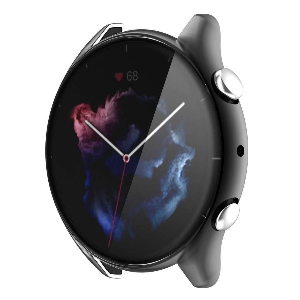 ตัวป้องกันหน้าจอ แบบเต็ม สําหรับ Huami Amazfit GTR3 GTR 3 pro เคสซิลิโคน กรอบป้องกัน นาฬิกา