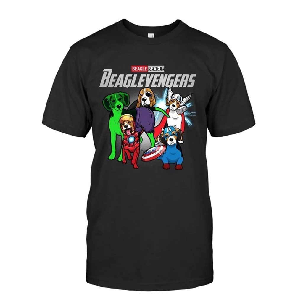 เสื้อยืด Dog Beagle เสื้อ Beaglevengers Superhero Funny Meme GreatDane Dog เสื้อยืด
