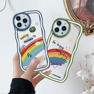 เคสโทรศัพท์ซิลิโคน TPU แบบนิ่ม ลายสะพานสายรุ้ง พร้อมเลนส์คอมเมร่า สําหรับ Infinix Note 30 Smart 7 HOT 12 20 20S 9 10 10s 10t 11 11S Play NFC 12i Pro 5 6 Plus | St H136