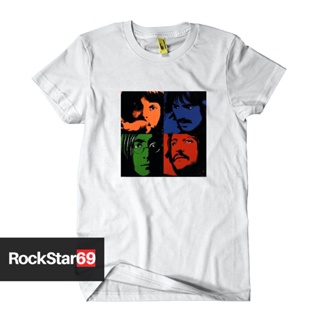 oversize T-shirt Kaos Band THE BEATLES รองเท้าลําลอง ขนาดใหญ่ สําหรับผู้ใหญ่ ไซซ์ S - 7XL 5 ขนาด | เสื้อยืด พรีเมี่ยม S-