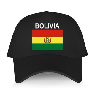 9wu2 【พร้อมส่ง】ใหม่ หมวกเบสบอล ผ้าฝ้าย ลาย Bolivia Bolivian สีดํา สําหรับผู้ชาย