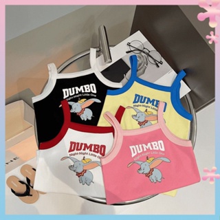 Chenchen mom girls little flying elephant camisole 2022 summer new childrens baby Western style sleeveless top outer wear