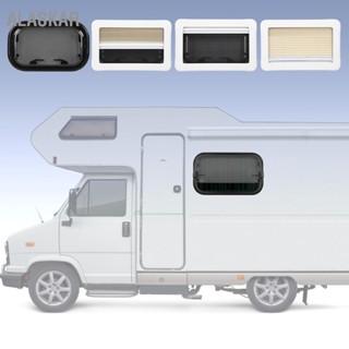 ALASKAR หน้าต่าง RV พร้อมม่านบังแดด 500 มม. 300 UV Protection Insect Proof Push Out สำหรับ Campers Trailers Vans