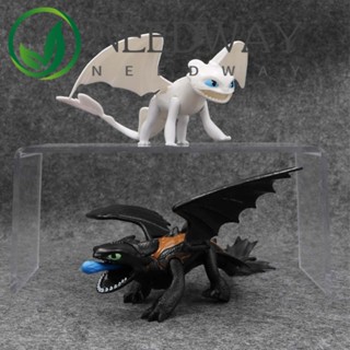 Needway โมเดลฟิกเกอร์ PVC อนิเมะ How To Train Your Dragon Light Fury ของเล่นสําหรับเด็ก