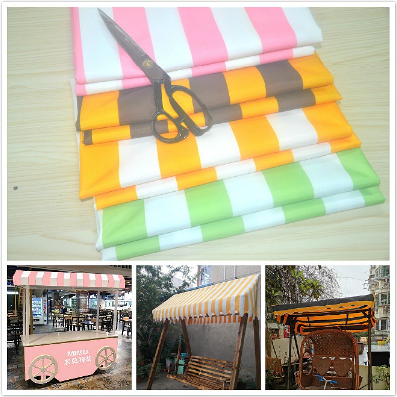 420D ลายผ้า Oxford ผ้ากันน้ํา Canopy ผ้าร่มเต็นท์ PU เคลือบ 50X150cm