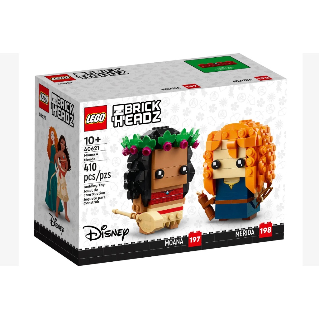 LEGO® BrickHeadz™  Moana & Merida 40621 พร้อมส่ง กล่องสวยครับ