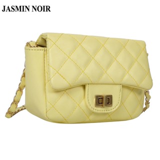 Jasmin NOIR กระเป๋าสะพายไหล่ลําลอง ลายสก๊อต สําหรับผู้หญิง