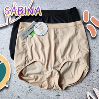 Sabina กางเกงชั้นใน รุ่น Panty Zone รหัส SUXZ650 รุ่น Magic Fit อุ้มก้น size M สีดำ / สีเนื้อ M L XL