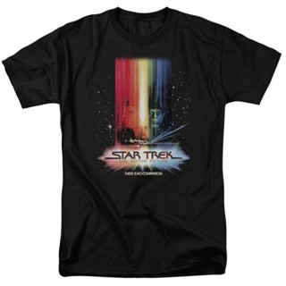 [S-5XL] เสื้อยืดลําลอง แขนสั้น พิมพ์ลายกราฟิก The Motion Picture retro 70s science เข้ากับทุกการแต่งกาย สําหรับผู้ชาย C