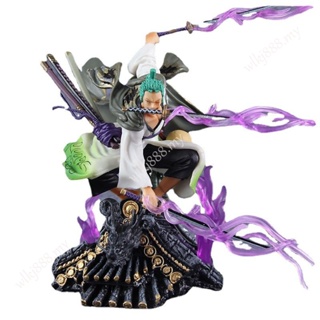 โมเดลฟิกเกอร์ One Piece Zoro Anime Articulado ของเล่นสําหรับเด็ก