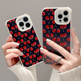 Casetify เคสโทรศัพท์มือถือ ซิลิโคน ลายเห็ด เชอร์รี่ ฟรุ๊ตตี้ ของแท้ สําหรับ iPhone 14 11 12 13 Pro 14Pro Max