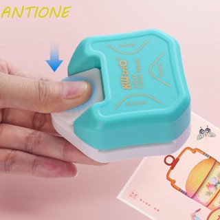 Antione อุปกรณ์เครื่องมือสําหรับใช้ในการตัดกระดาษตัดกระดาษ Diy หลากสี 3 In 1