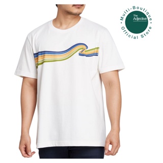 Nudie Jeans Limited Edition/Roy Earth T-Shirt-Offwhite/เสื้อยืดคอกลมรุ่นพิเศษ t-shirt เสื้อยืดแขนสั้น ใส่ได้ผู้ชายผู้หญิ