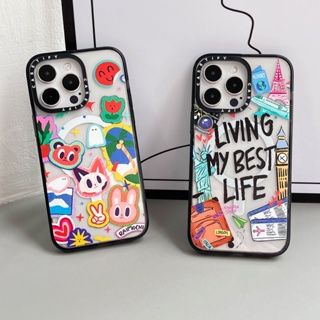 [Travel Life] Casetify เคสโทรศัพท์มือถืออะคริลิค แม่เหล็ก คุณภาพสูง สําหรับ iPhone 14 Pro max 13 13 Pro max 11 Pro max 14 14Pro 12 12Pro 12 Pro max 13Pro