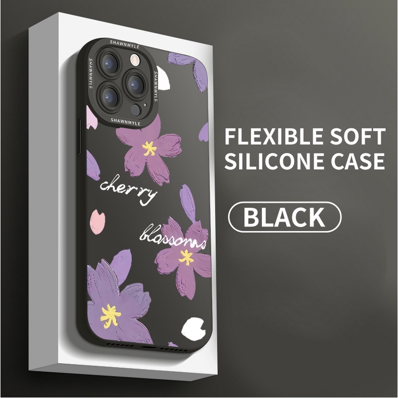 Infinix Hot 9 10 10i 10S 11 11S Note 10 11S 11 Smart 5 6 Zero X Neo Tecno Spark 6 Go 7 7T Pro NFC Play Flower Beauty Silicone Soft TPU Case | C097