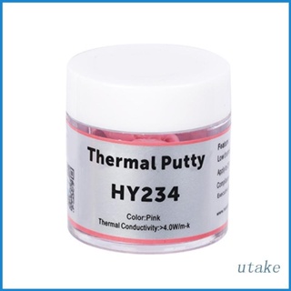 UTAKEE HY234 High Performance Thermal Putty Silicone Thermal Grease  4.0W/ m. K for   CPU Heatsink Fan Cooling VGA