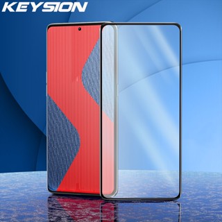 KEYSION Tempered Glass Full Cover for OPPO Reno 9 Pro 5G HD Screen Protective Glass Film for OPPO Reno 8 Pro 8T 5G 8 Z 8 Lite 5G