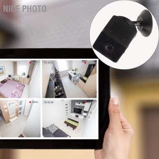  Nice photo กล้องมินิไร้สาย WiFi HD 1080P Night Vision การตรวจจับการเคลื่อนไหว Magnetic กล้องขนาดเล็กแบบพกพาสำหรับโฮมออฟฟิศกลางแจ้ง