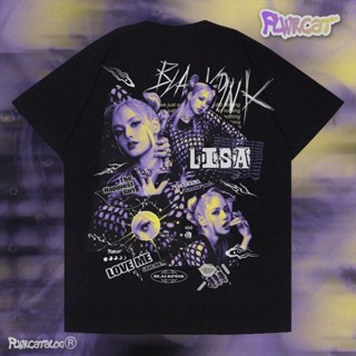 oversize T-shirt Lisa BOOTLEG เสื้อยืด โดย FLWRCAT V3 S-5XL